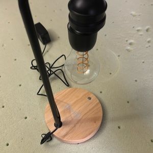 Lamp that is also a phone charger